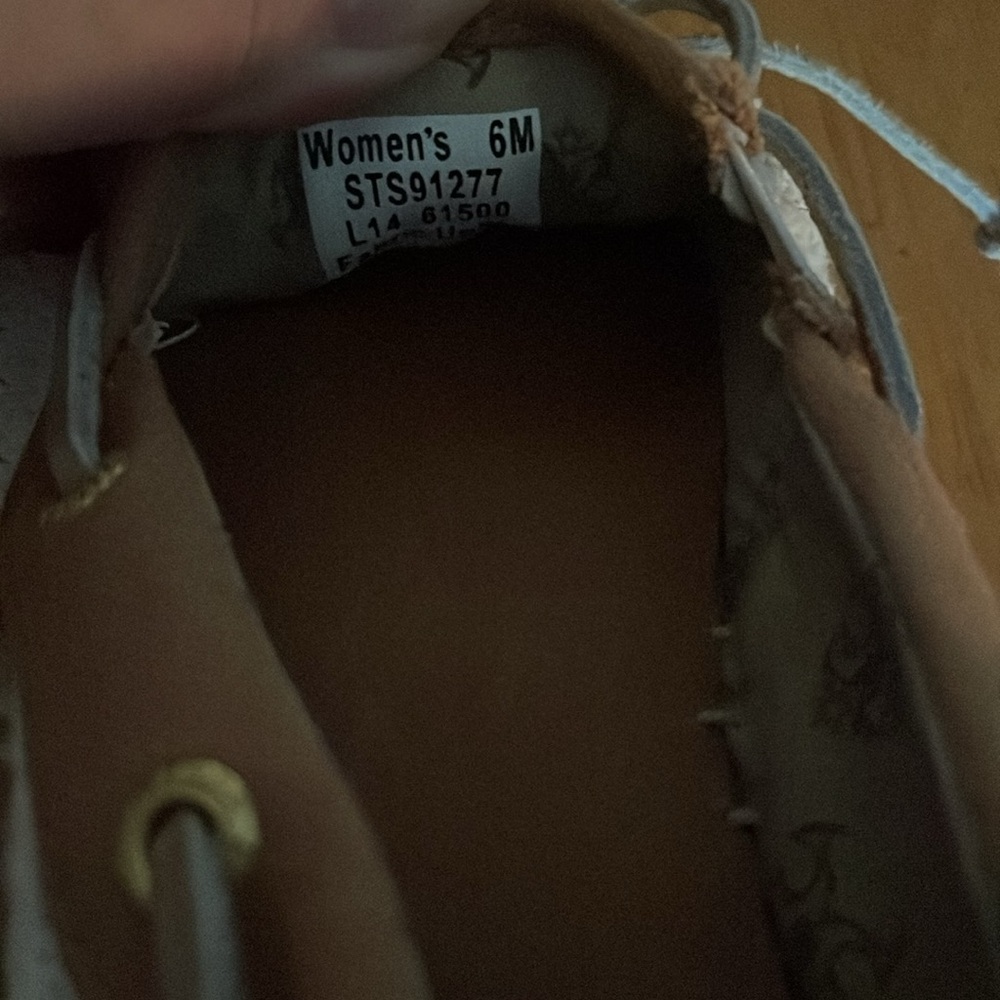 SPERRY TOP SIDER Beige Linen Espadrille Women’s Size 6 - Picture 8 of 10